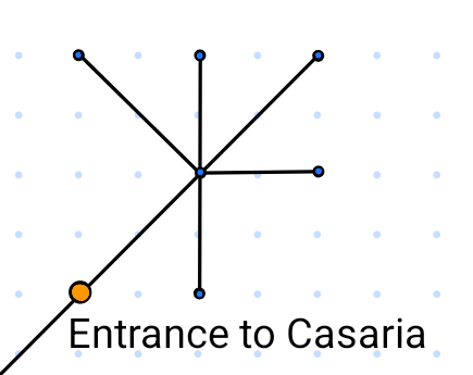 Map of Casaria