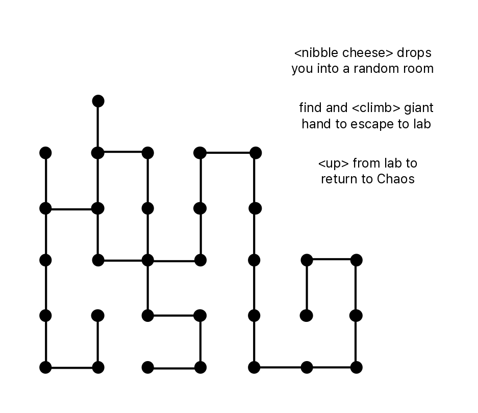 Map of Laboratory Maze